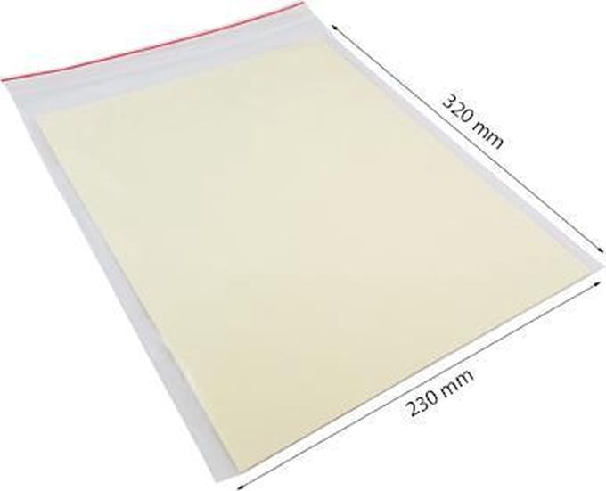 100 stuks - Gripzakjes transparant 230 x 320 mm