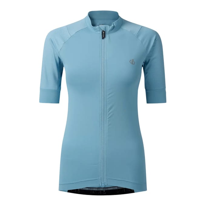 Dare2B dames fietsshirt met korte mouwen en bliksemmotief