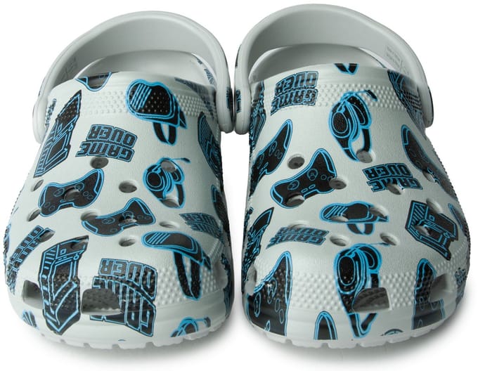 Crocs Classic Game Over Grijs Maat 29/30 US C12