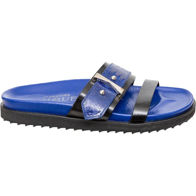 Alexander McQueen Geëmbosserde Sandalen - '10s