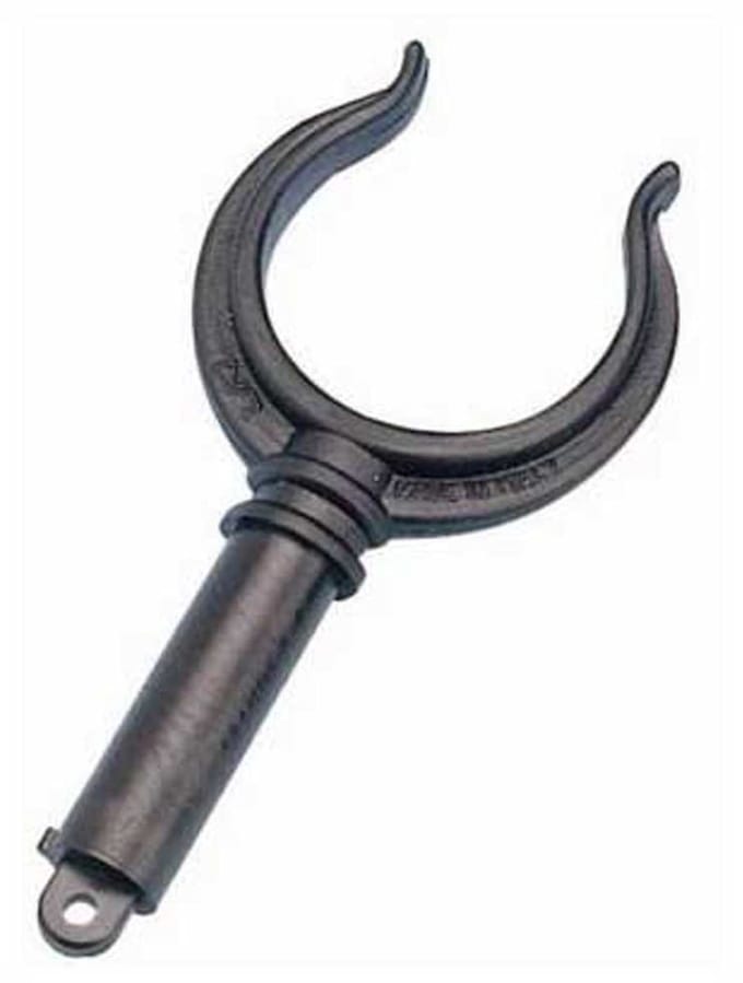 Plastimo Polyamide Roeiklamp Zwart 56 mm