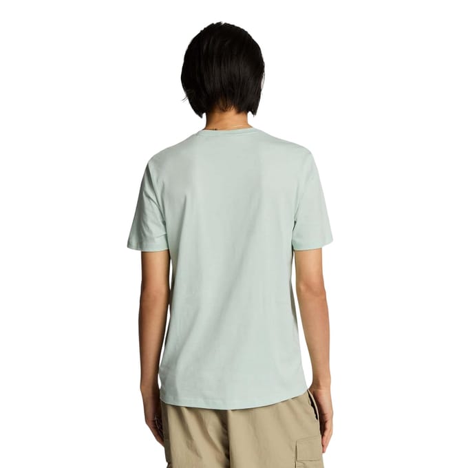 Lyle & Scott Heren Superfijn Katoen T-Shirt (Groen)