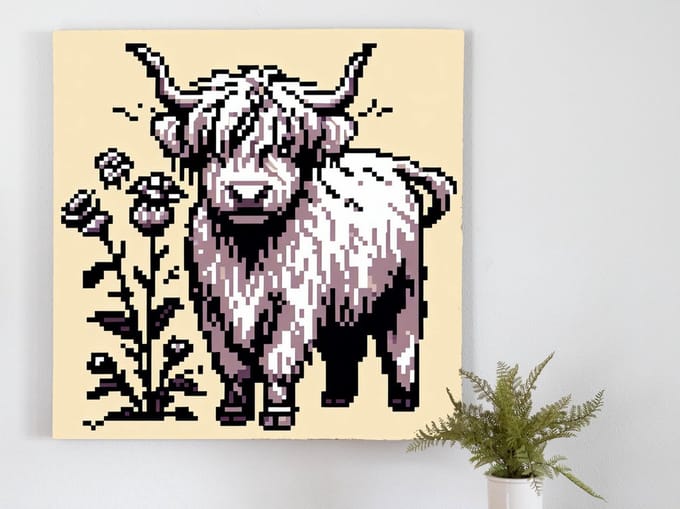 Kunstprint | Wanddecoratie | Canvas | 40 × 40 cm