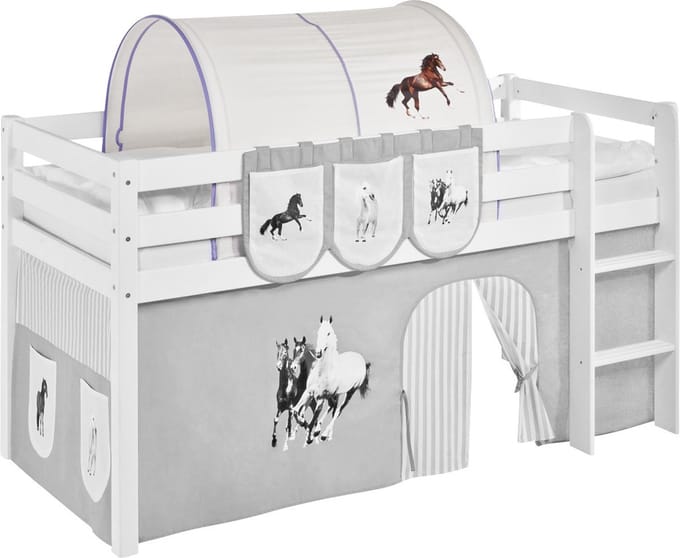 Tunnel Paard Lila voor halfhoogslaper
