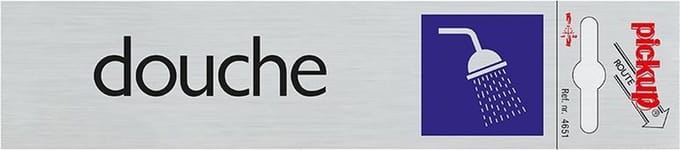 Pickup Route Alulook 165x44 mm - Douche