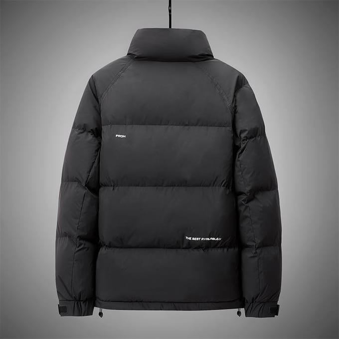 Wintermode Witte Eendendons Dikke Waterdichte Stof Heren Opstaande Kraag Trend 4XL groen
