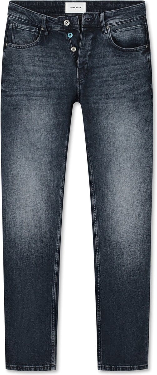 Pure Path Jeans The Ryan W1324 84 Denim Dark Blue Mannen Maat - W28