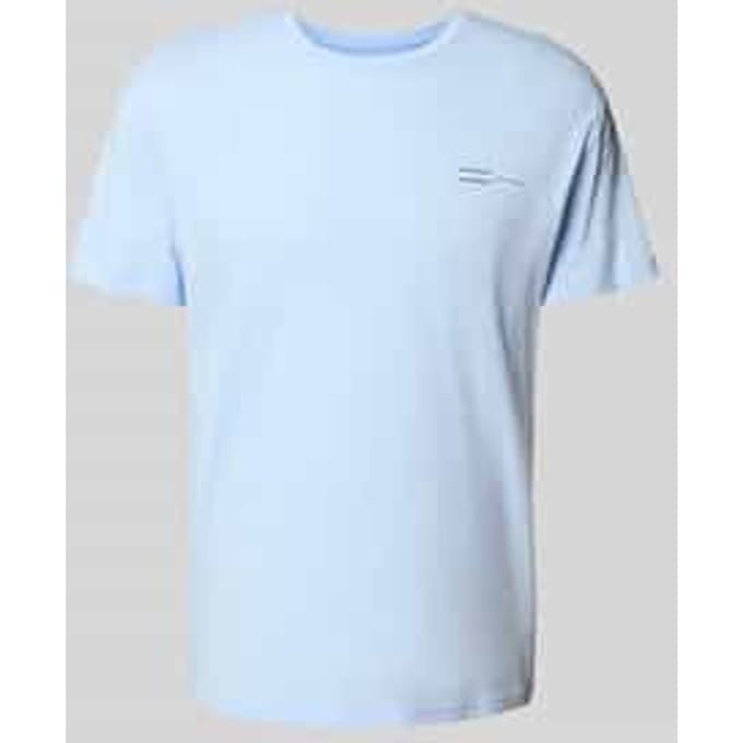Regular fit T-shirt van puur katoen