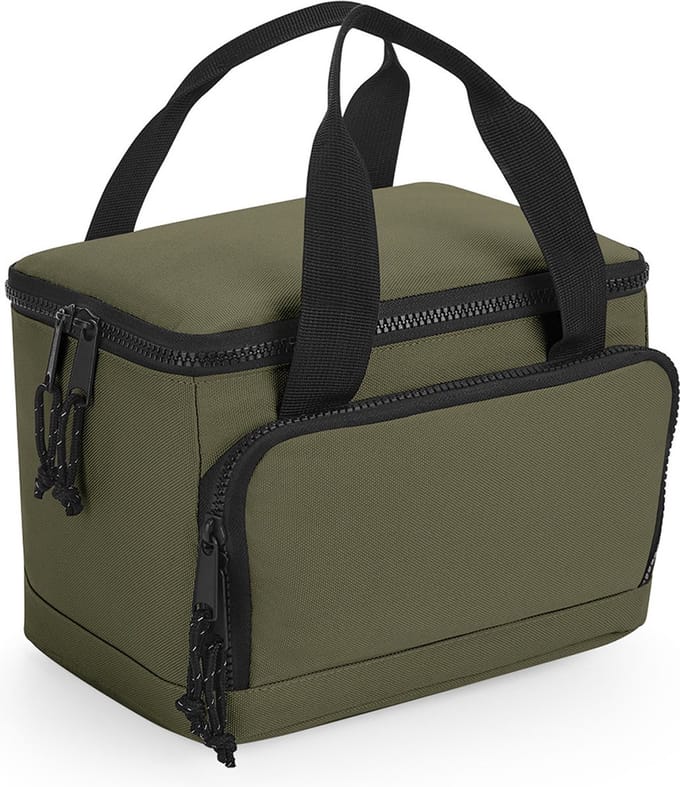 Bagbase koeltasje Compact - 24x17x17 cm - 2 vakken - military groen - klein model - lunch tas