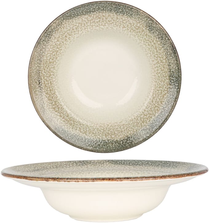 By Bone Pastabord - Spazio - Porselein - 27 cm (500cc) - set van 2