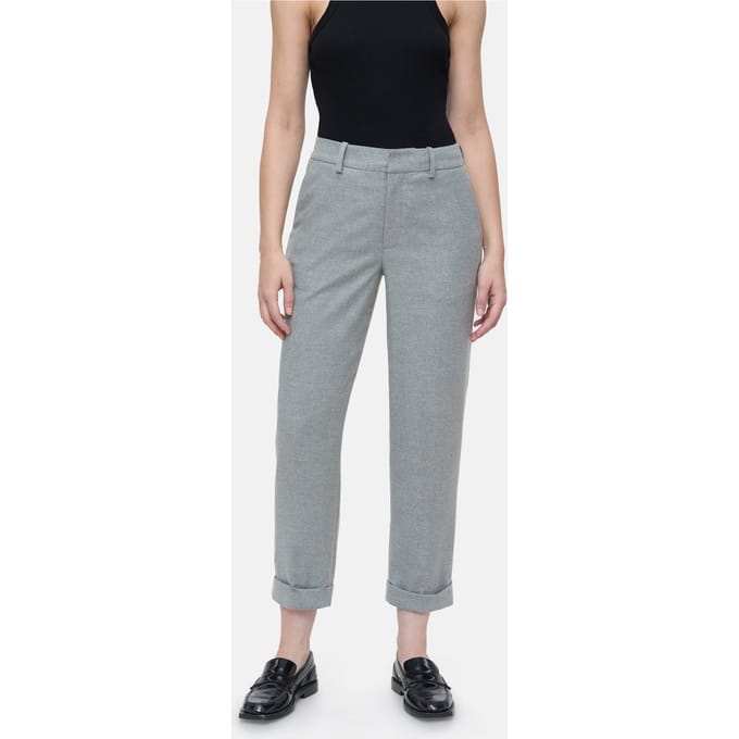 Closed Auckley Pants Light Grey Melange Taglia: W26L32 | Pantaloni da completo Outlet | Donna | Grigio