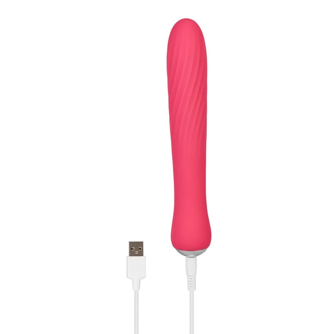 Svakom Delicate Vibrator - Buigzaam met Stimulatie Ribbels - Roze