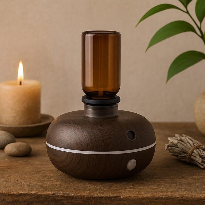 Mini enkele waterloze olievernevelaar - USB naar C - bewegingsdetector