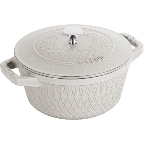 STAUB LA COCOTTE - Kookpot - Ø 240mm - Gietijzer - Witte truffel