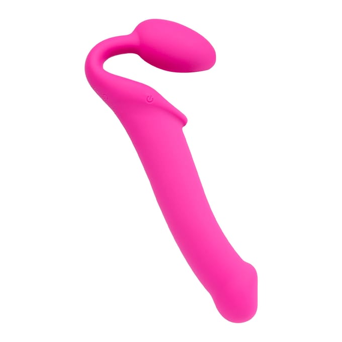 Strap-On-Me - Vibrerende Strapless Strapon - 3 Motoren - Fuchsia Roze