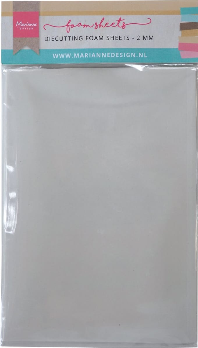 Marianne Design Snijmal Foamvellen - A5 x 2 mm - 5 stuks