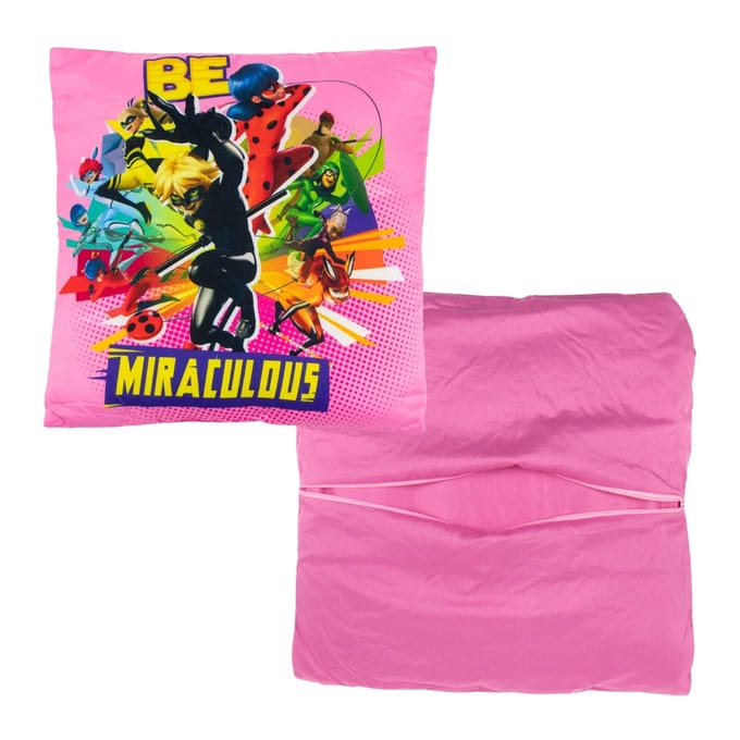 Carbotex Kussen Miraculous Vierkant 40 Cm Roze