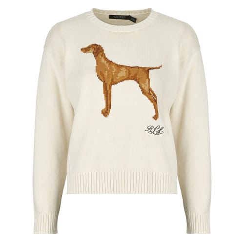 regular fit pullover van puur katoen