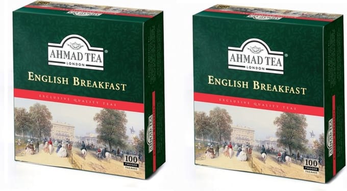 Ahmad Tea Multipak Thee Theezakjes English Breakfast 2 x 200gr