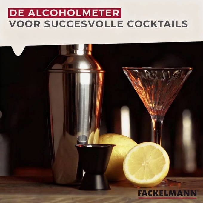 Cocktailmaatje 2 en 4 cl Fackelmann Spectre
