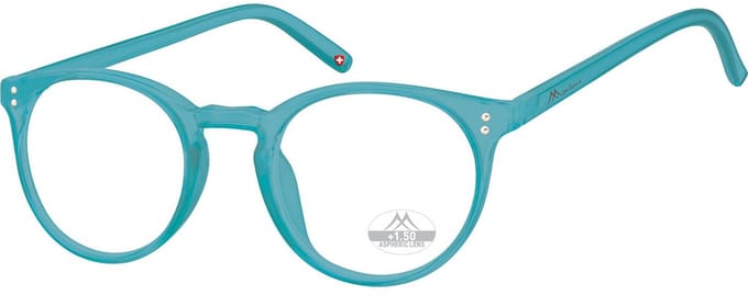 Montana Leesbril MR55E Milky Turquoise Sterkte +1:00