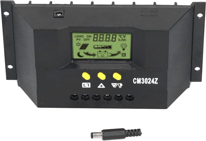 Intelligente PWM Zonnecontroller met LCD-scherm voor 12V en 24V Systemen
