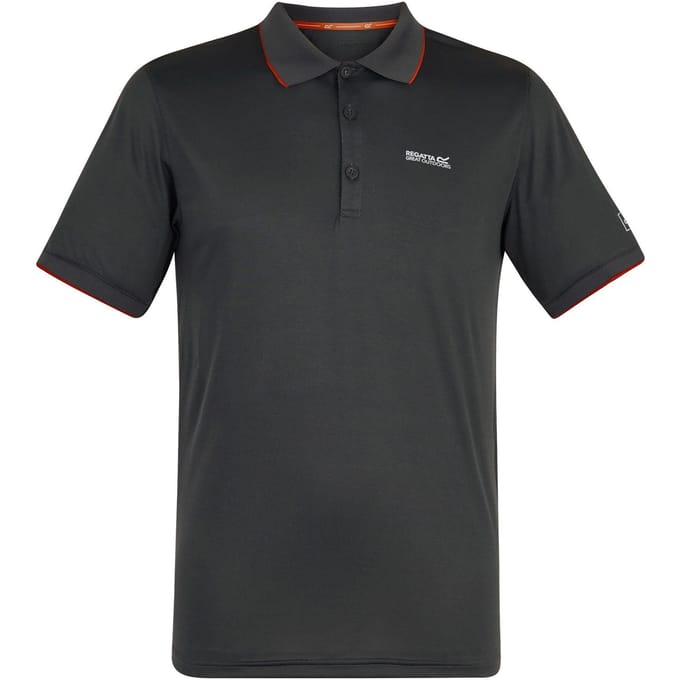 Regatta Heren Remex II Jersey Poloshirt (As/Roze Oranje)