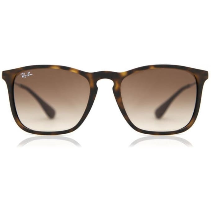 Ray Ban Rb4187 Chris 856 13 Heren Zonnebril Rubber Havana/54