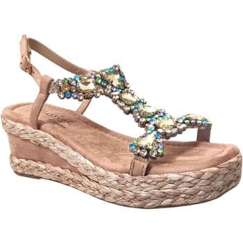 Sandalen met sleehak Laura Vita -