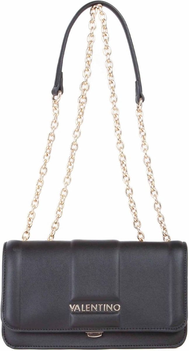 VALENTINO schoudertas Brass Flap Bag Nero zwart