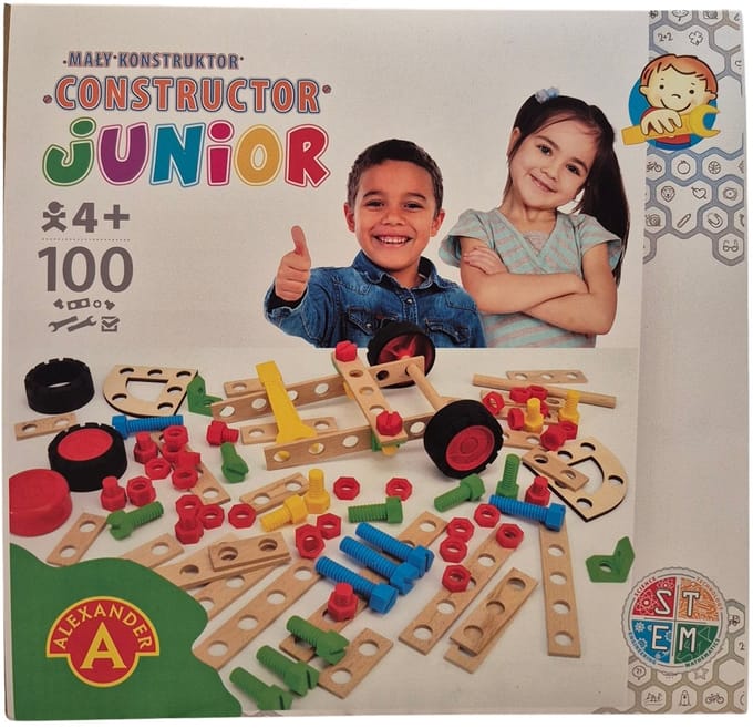 Constructor Junior – Do it yourself construction sets - 100dlg.