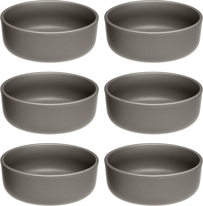 Leonardo Roma schaal 16cm taupe - set/6