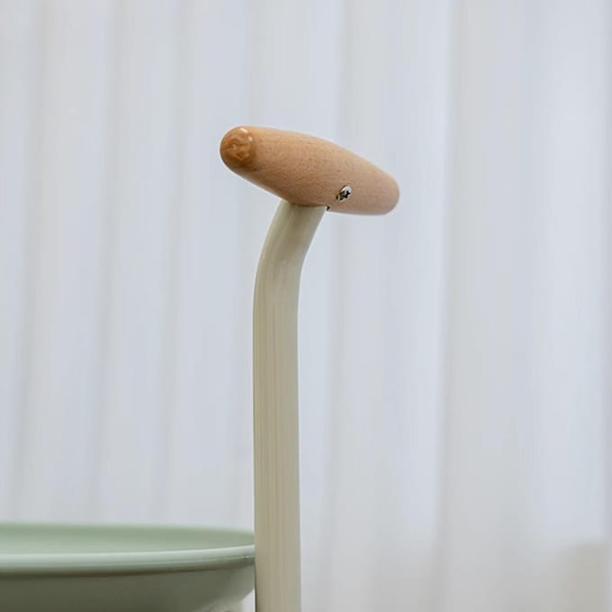 Chariot de Rangement à Roulettes Poignée Amovible Table d'Appoint pour Canapé pour Salon Chambre Vert Matcha vert