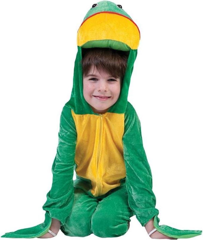 Jumpsuit / Onesie Kikker | Kinderen | Maat 152