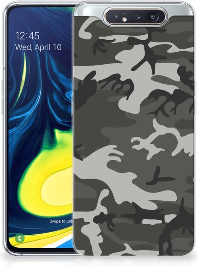 Samsung Galaxy A80 TPU bumper Army Light