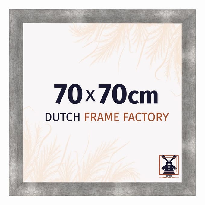 Fotolijst 70x70 cm - MDF - Metaal Vintage - Praag