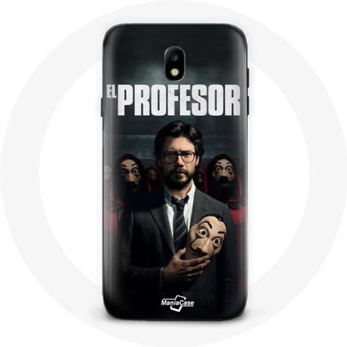 Hoesje voor Samsung Galaxy J7 2017 La Casa De Papel El Profesor