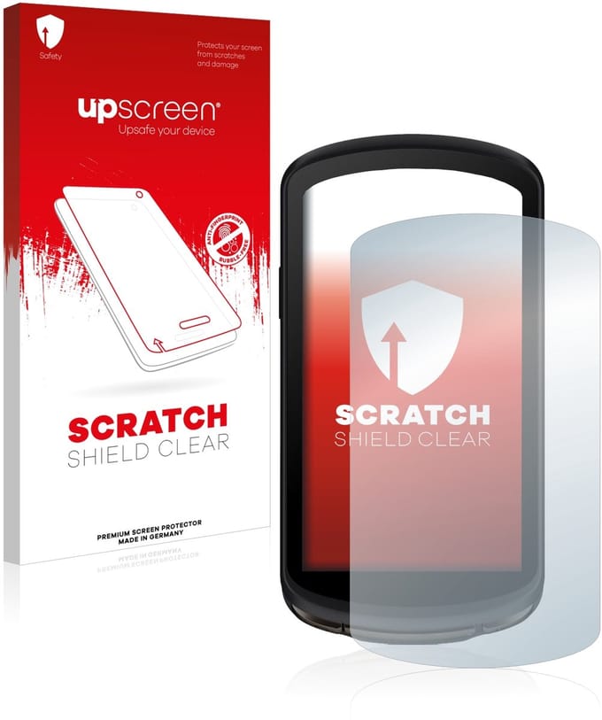 upscreen - Screenprotector voor Garmin Edge 1040 Solar - Folie Beschermfolie transparant