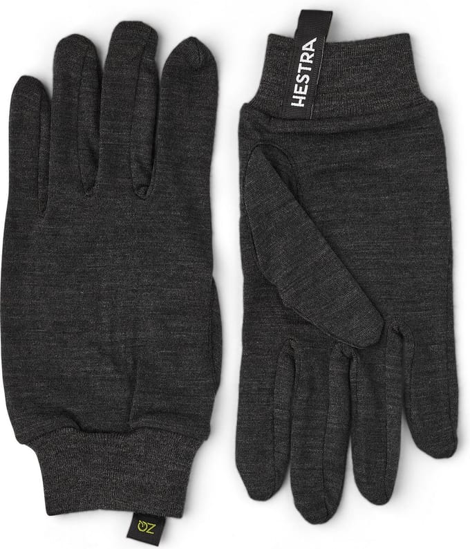 HESTRA MERINO WOOL LINER ACTIVE Charcoal-8