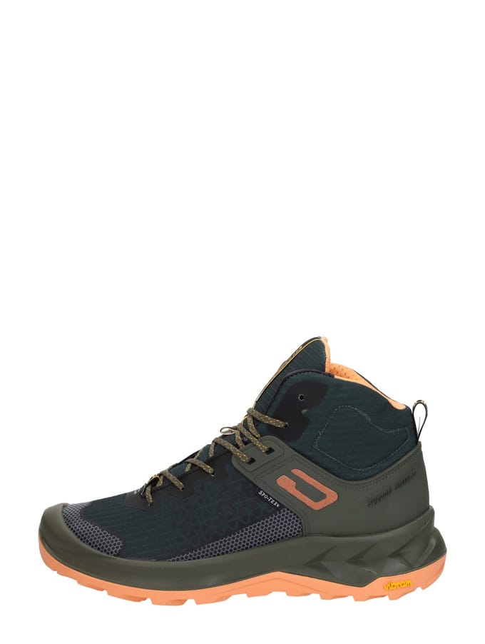 Grisport Explorer mid groen roze wandelschoenen uni (15403-176)