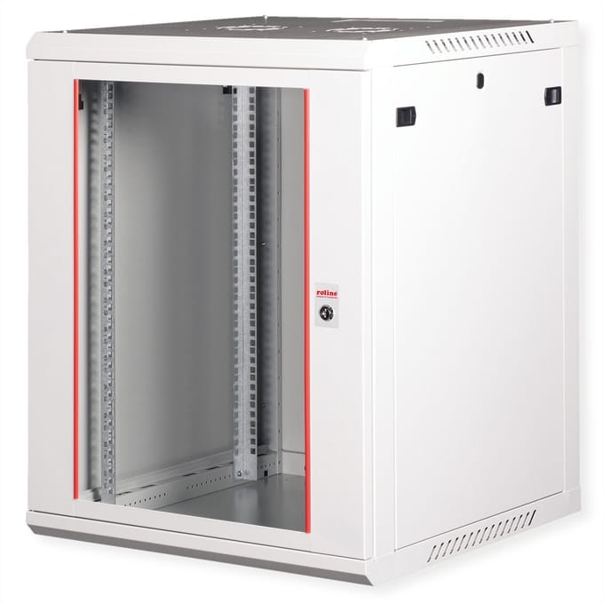 ROLINE 19-inch wandbehuizing Basic Plus 15U, 600x600 BxT grijs