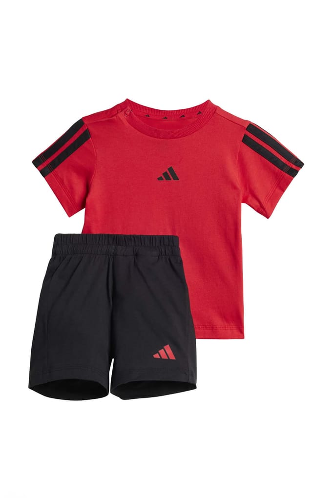 Adidas Sportswear Essentials T-shirt Set Pure Ruby Größe: 80 | T-Shirts Outlet | kids