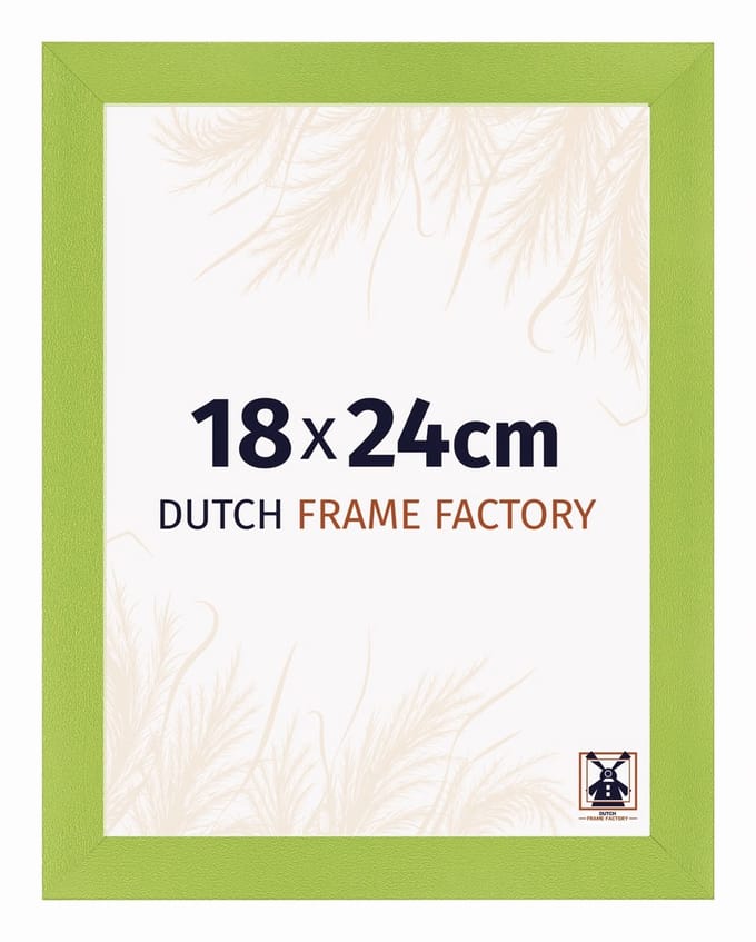 Fotolijst 18x24 cm - MDF - Groen - Praag