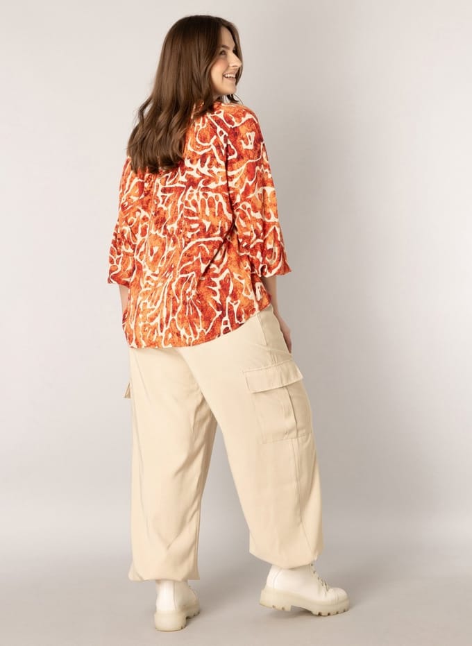 YESTA Yaren - Soft Red/Multi Colou - maat X-0(44)