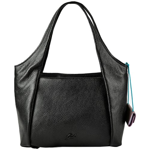Gabs Leren schoudertas G3 Hand Bag Nero zwart