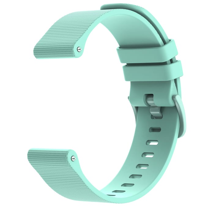 imoshion Siliconen sport bandje met gesp - Universeel 22 mm aansluiting - Mintgroen