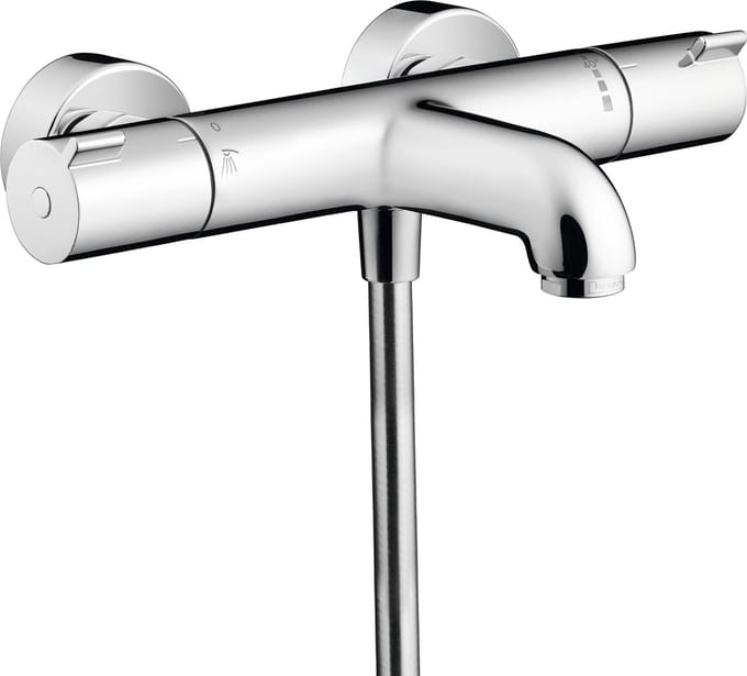 Hansgrohe Thermostatische Badkraan Myfox - Waterbesparend - Chroom - 15 Cm