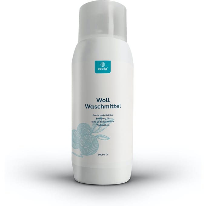 eco:fy® Wolwasmiddel • wasmiddel met lanoline voor wol, zijde, huiden, wolwalvis 500