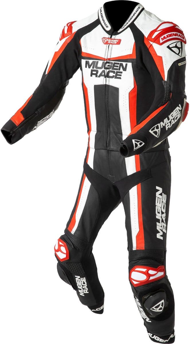 MUGENRACE Ibrido 2-delig leren motorpak -