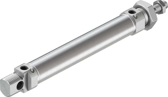 Festo Cilinder 25mm Boring 125mm Slag ISO 6432 Dubbelwerkend - 19249 - P2CTY
